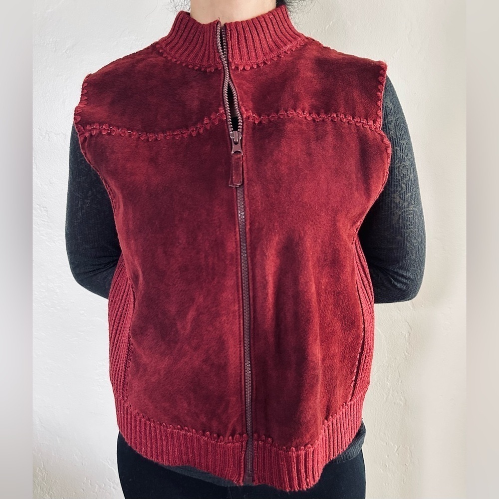 St. John’s Bay Suede Vest